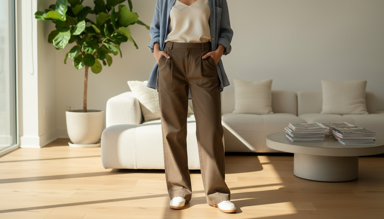 Women’s Wide-Leg Casual Trousers: Fit, Fabric & Styling